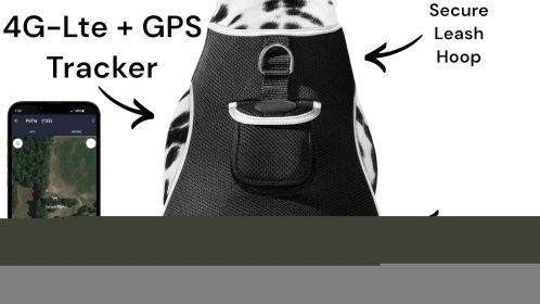 Long Range Tracking Pet Tracker GSM GPS Tracking Collars for Hunting Dogs Size:L