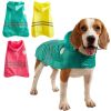 Pet Raincoat Medium Dog Golden Retriever Waterproof Reflective Strip Outdoor Raincoat