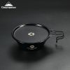 S362 picnic portable snow pull bowl steamer lattice steam drawer outdoor camping picnic stainless steel small dumpling steamer